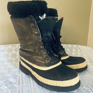 Women's Winter & Rain Boots - Black and Brown